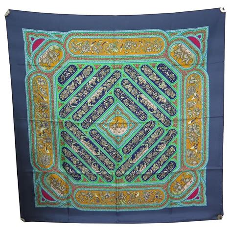 hermes qalamdan scarf|Hermes Silk Scarf Qalamdan w/BOX .